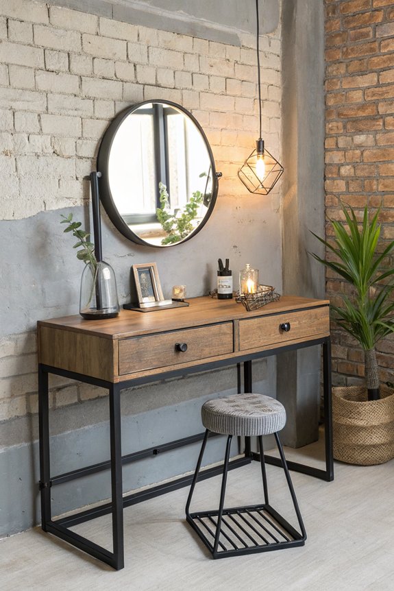 edgy chic industrial design