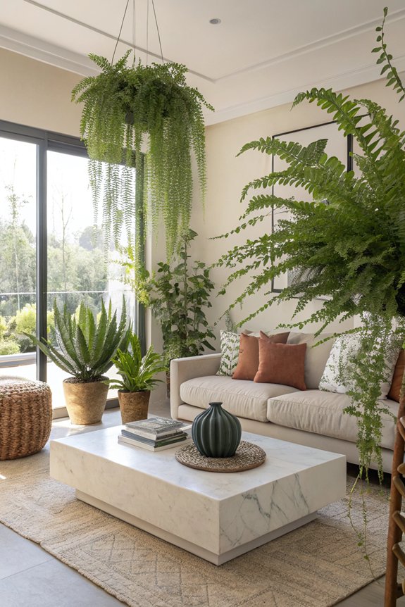 elegant plant arrangements enhance