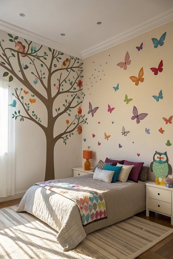 enchanting 3d wall decals