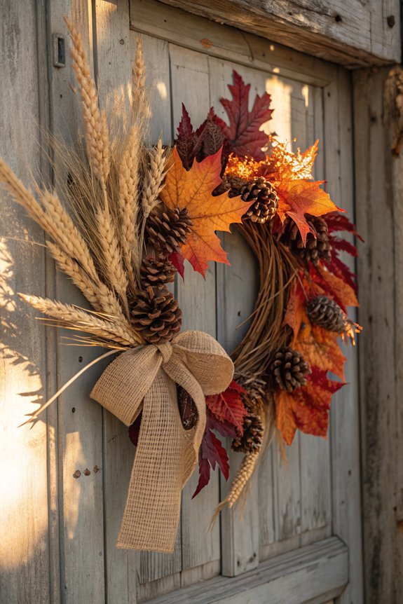 fall wreath decoration ideas