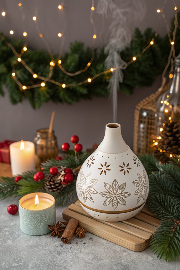 festive holiday aroma diffusers