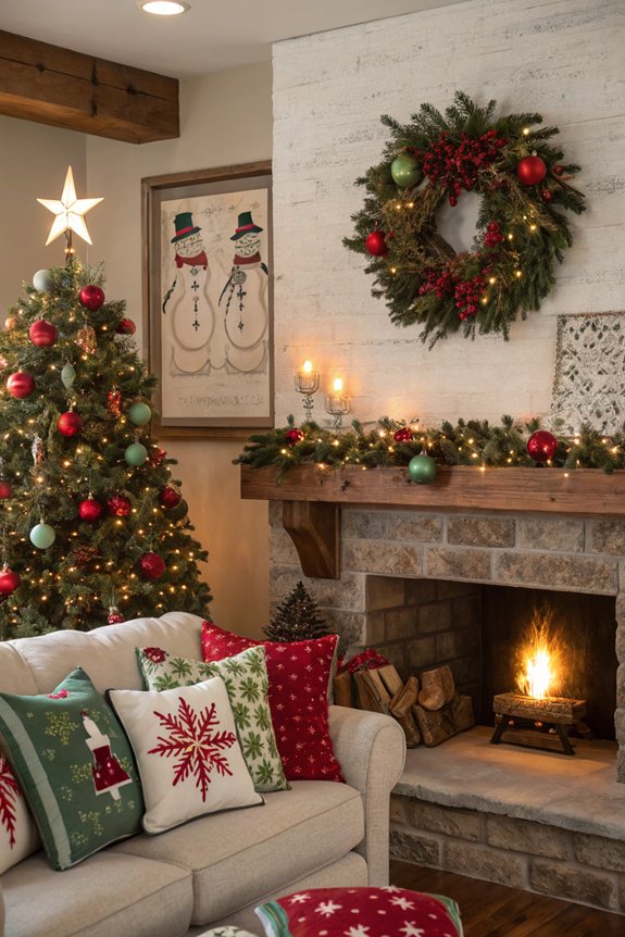 festive wall art ideas