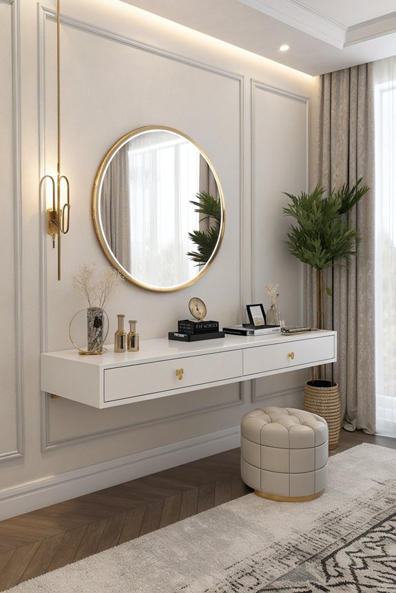 floating dressing table benefits