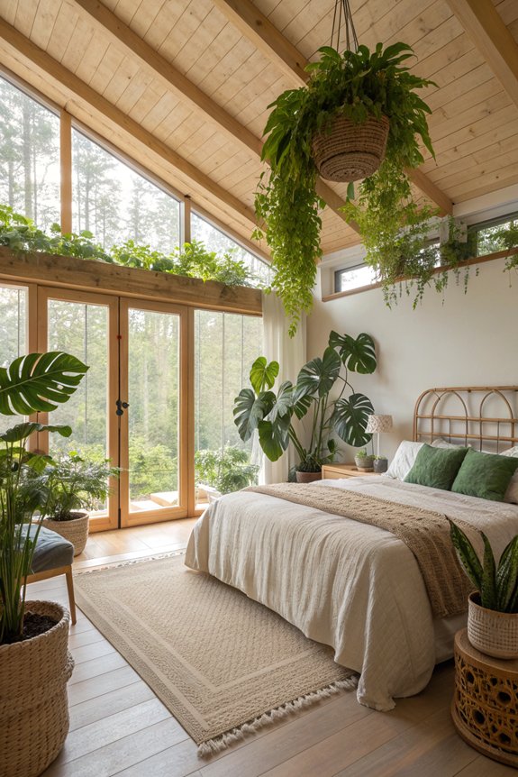 fresh greenery for tranquility