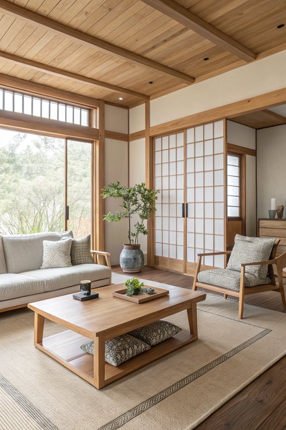 functional minimalist japandi furniture