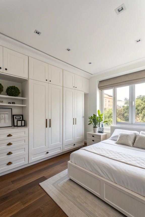 functional white storage solutions