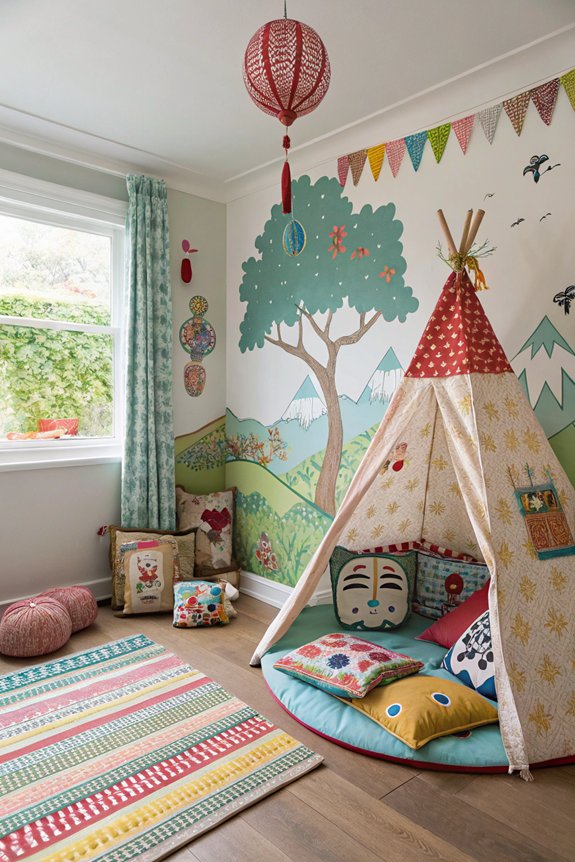 global cultural bedroom decor