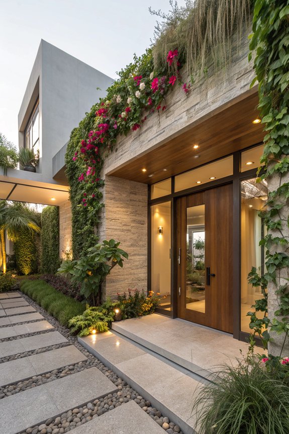 inviting stylish entryway elements