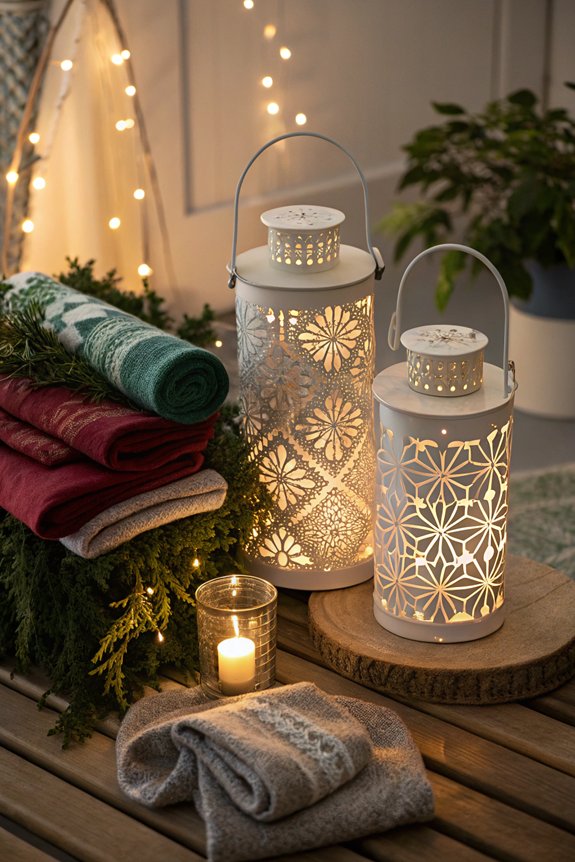 lanterns as storage solutions