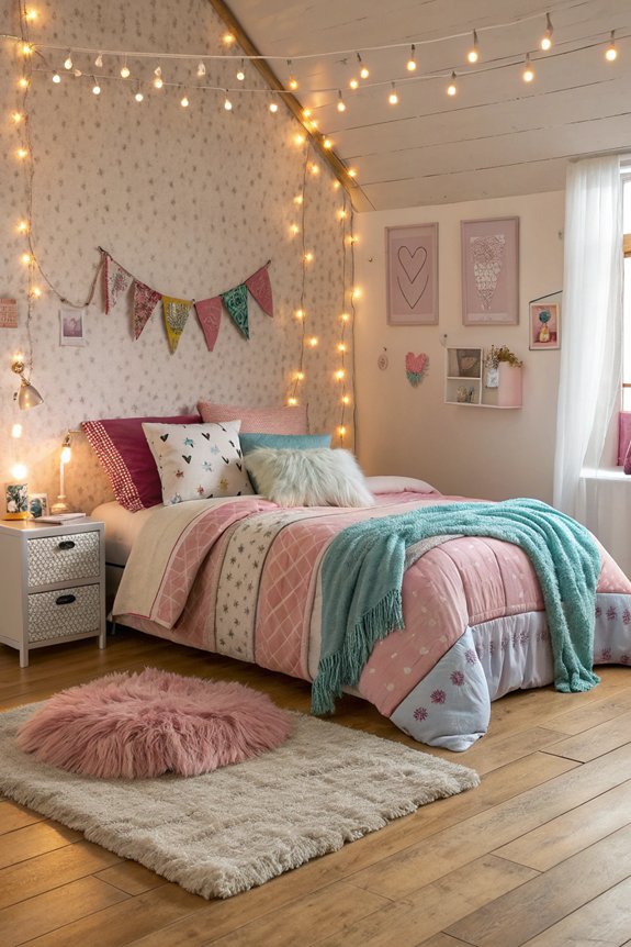layered textures enhance bedrooms