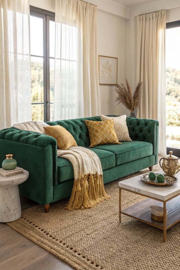 layered textures for comfort