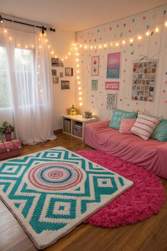 layering rugs for comfort