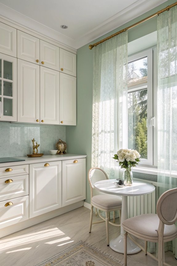 light colors enhance space