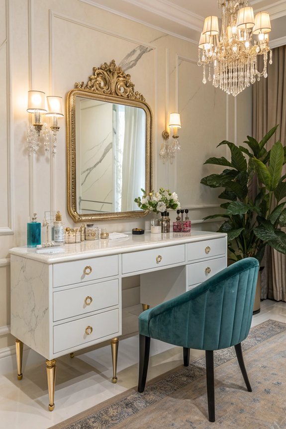 luxurious dressing table essentials