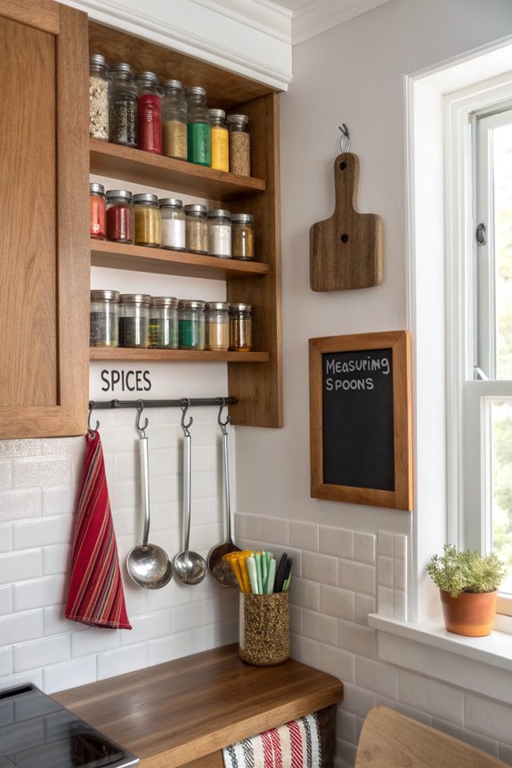 maximize cabinet door space