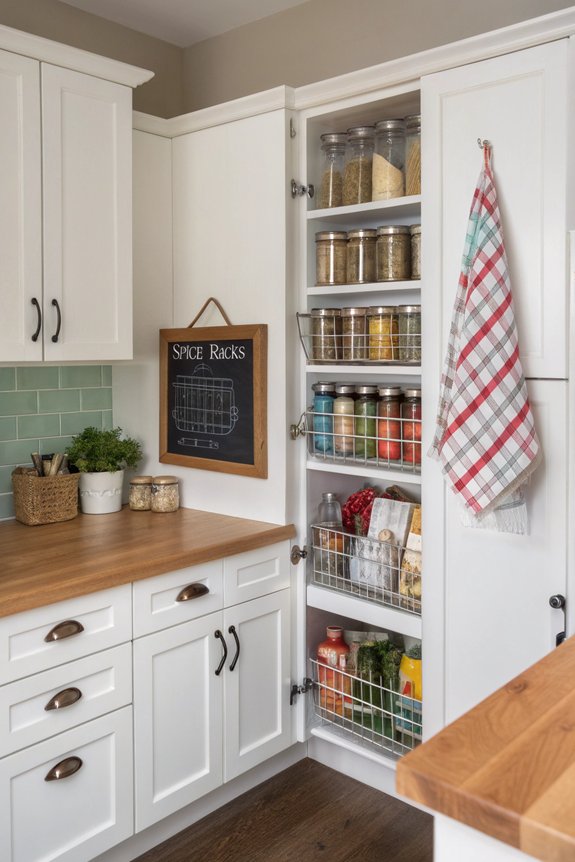 maximize kitchen cabinet storage