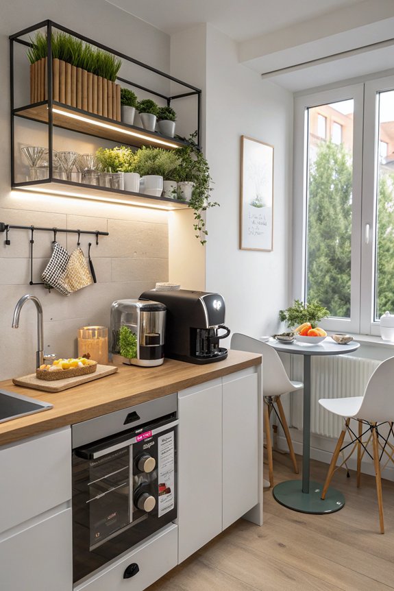 maximize small kitchen efficiency