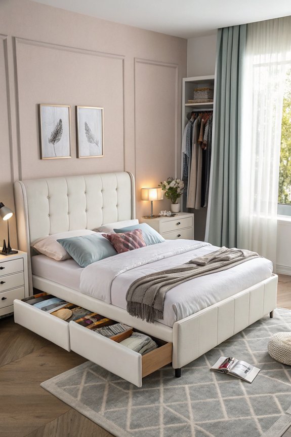 maximize space with storage