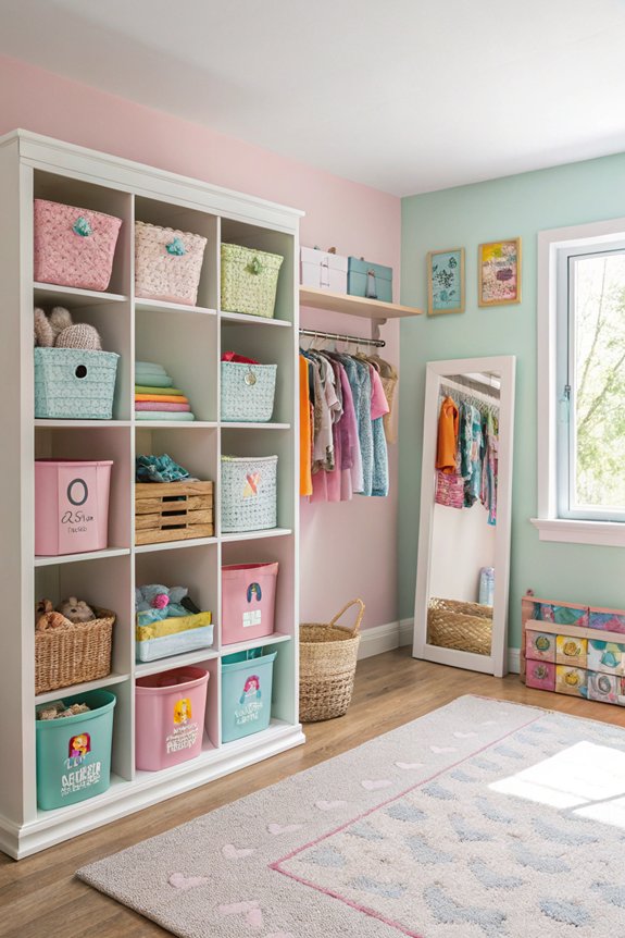 mirror for kids dressing
