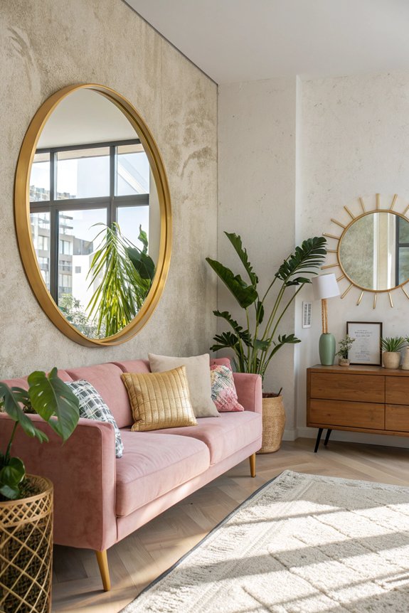 mirror size and placement