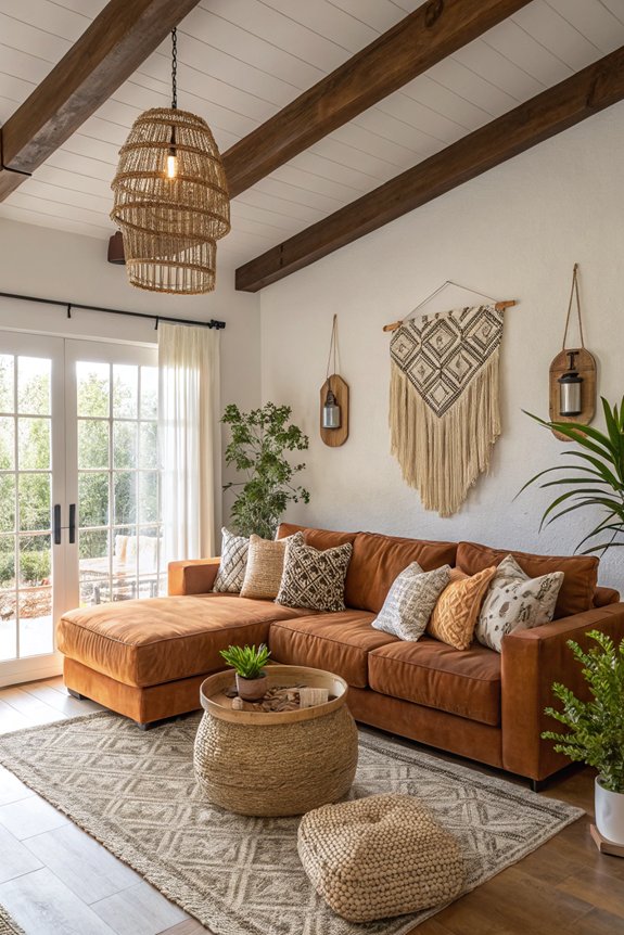 mix textures for warmth