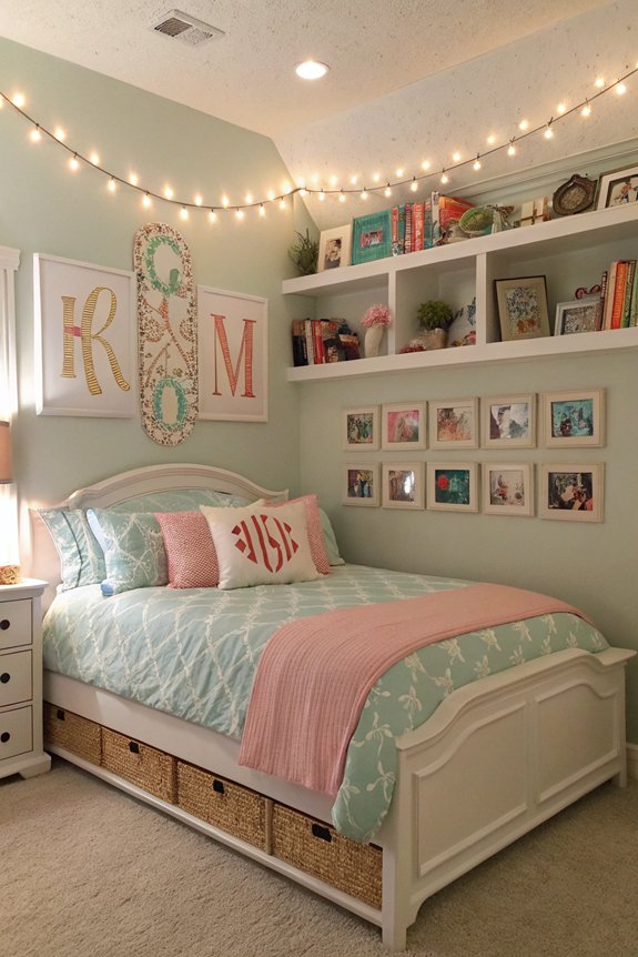 monogrammed decor for personalization