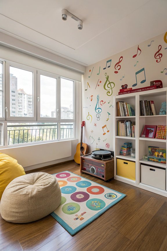 music inspired home design