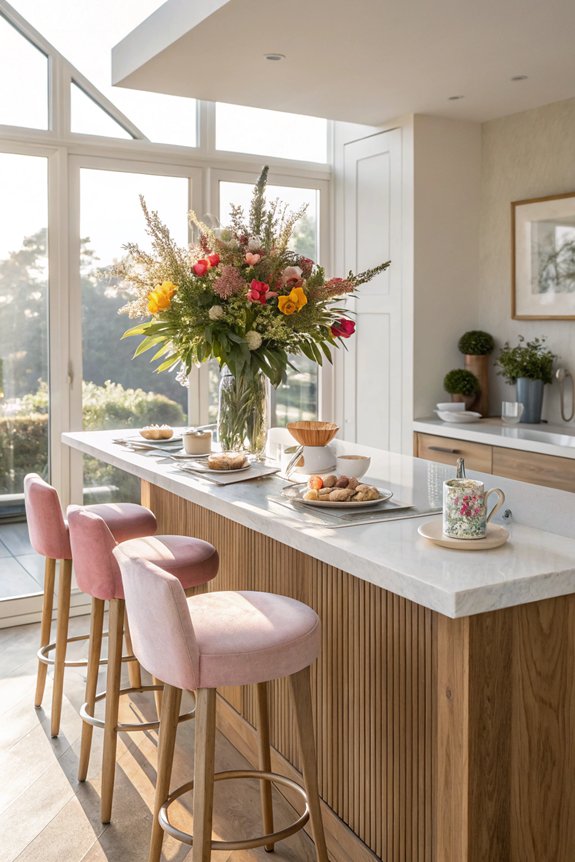 natural comfort breakfast nook