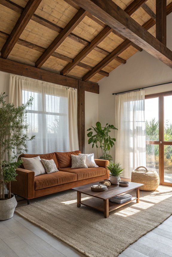 natural materials for coziness