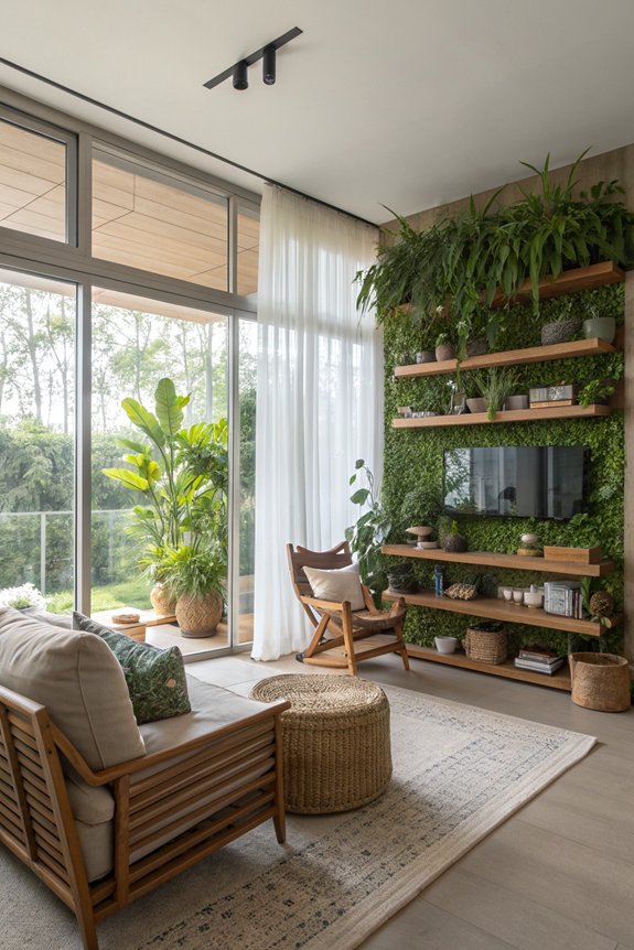 nature inspired indoor tranquility
