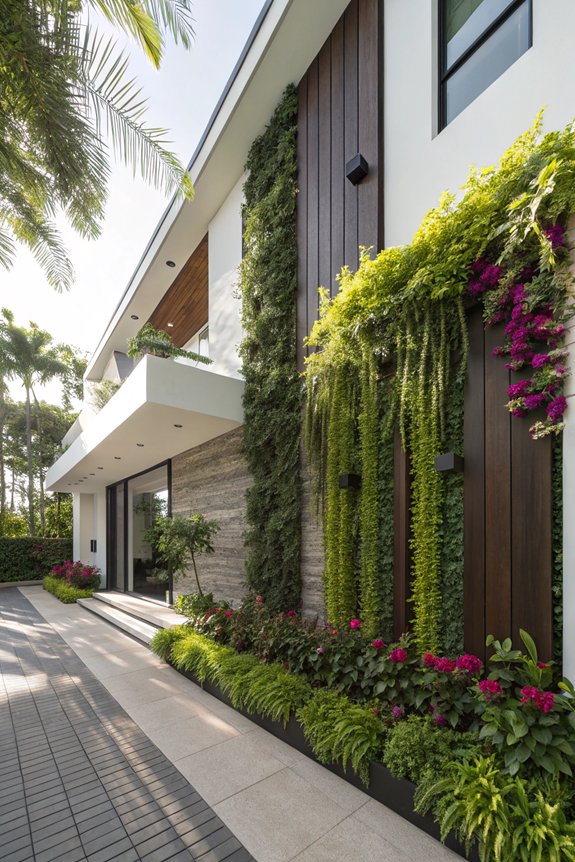 nature inspired wall installations