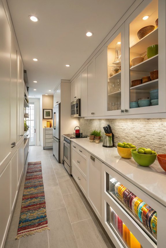 optimize tiny kitchen space