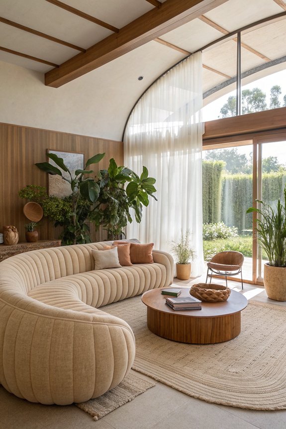 organic shapes enhance comfort