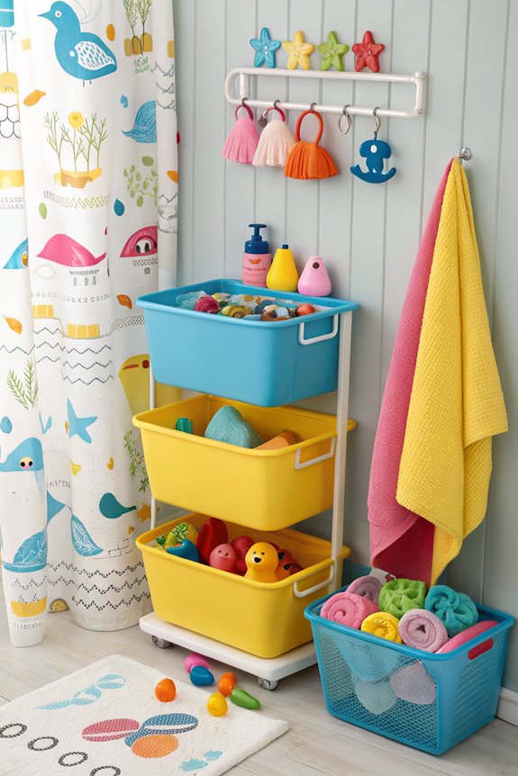 organized bath toy solutions