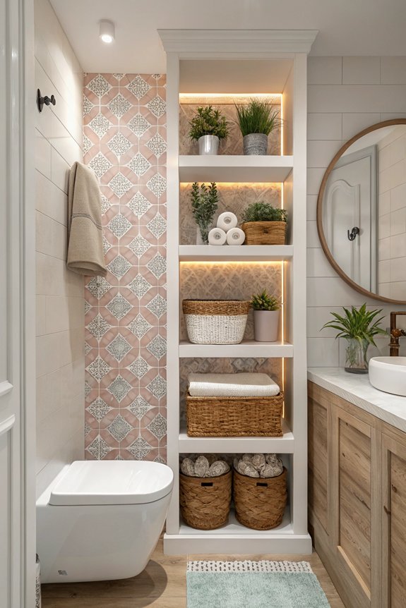 over the toilet storage solution