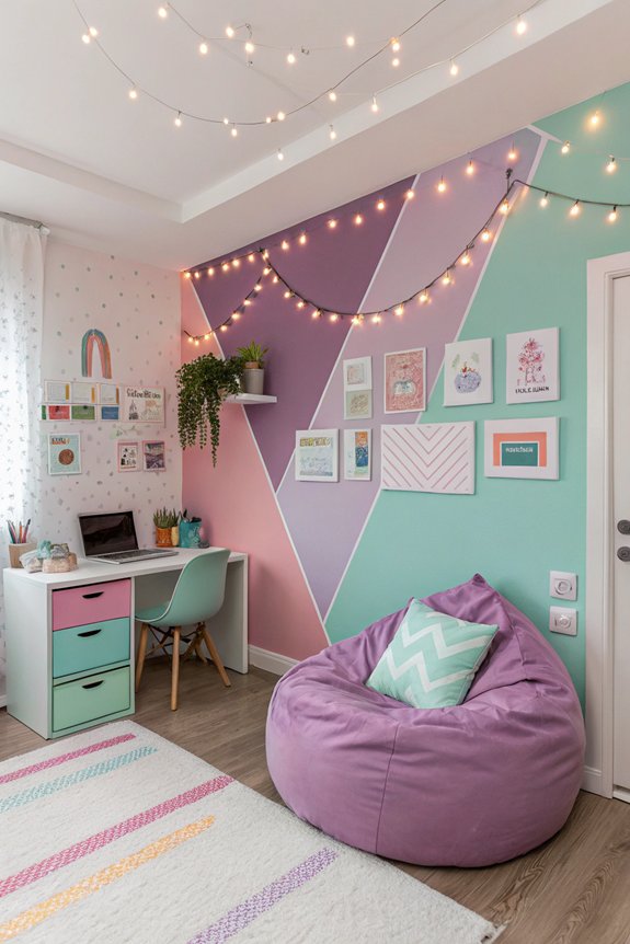 personalized colorful room design