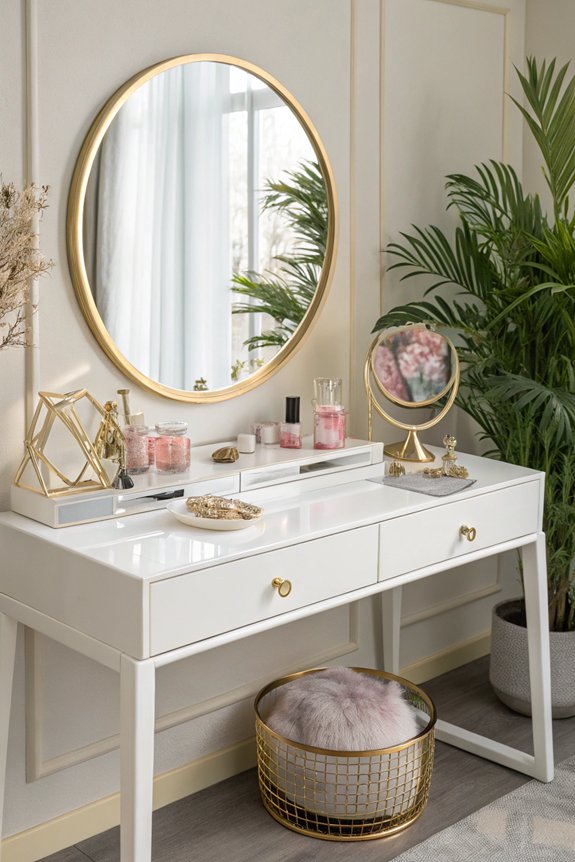 personalized diy dressing table