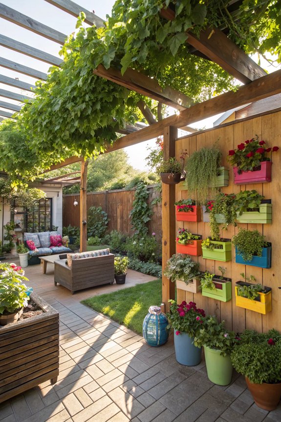 pet friendly vertical garden design