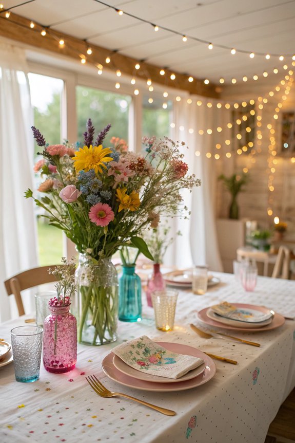 playful and unique centerpieces