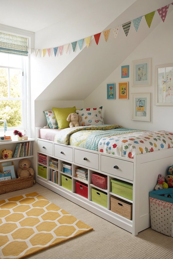 playful storage beds inspire