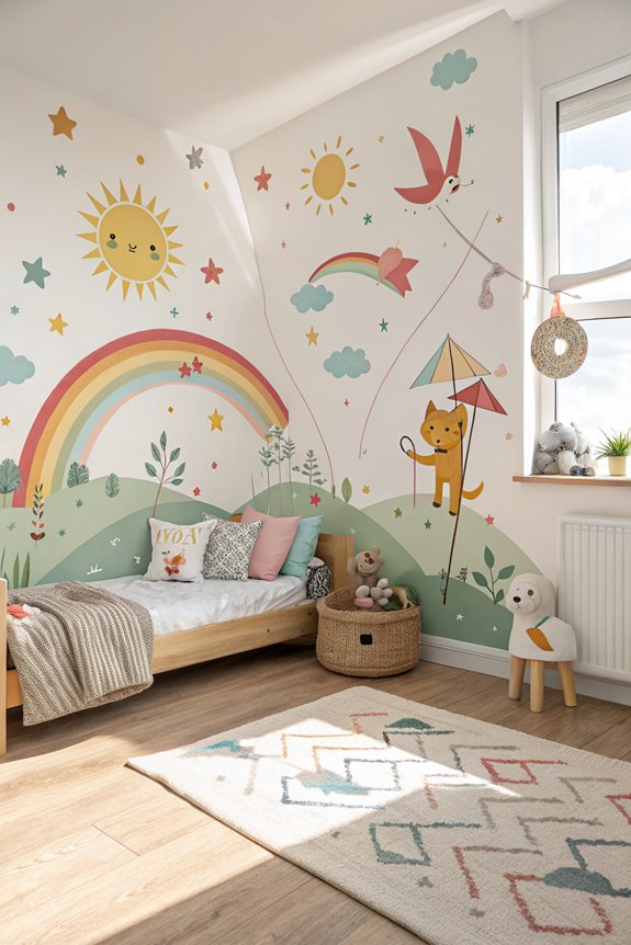 playful wall decals transform