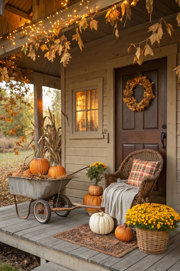 rustic farmhouse autumn warmth