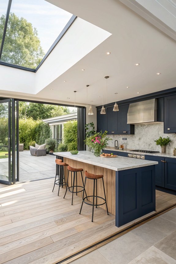 seamless indoor outdoor connection