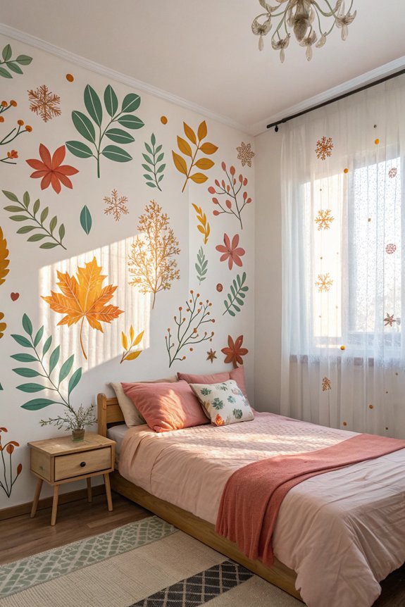 seasonal wall decal decorations