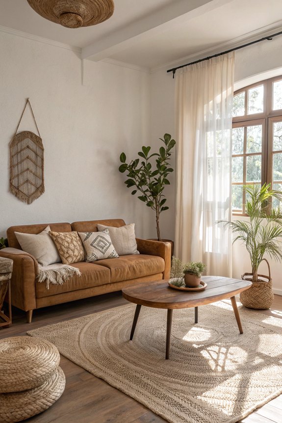serene boho minimalist design