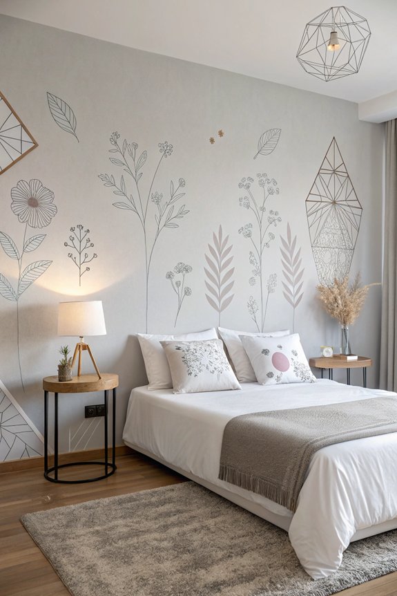 serene minimalist wall decor