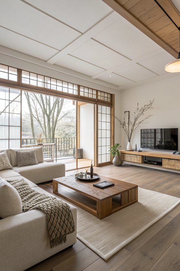 serene simplicity through clean lines