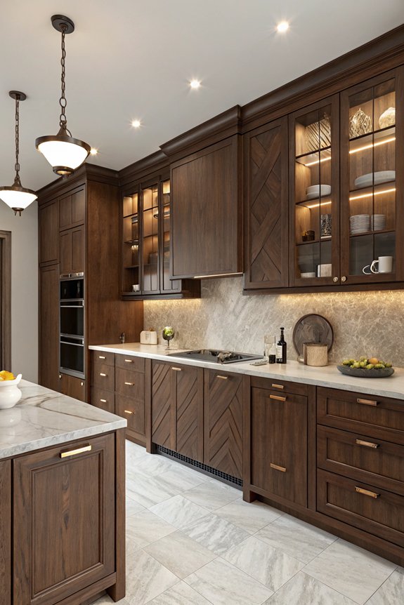 sleek durable walnut elegance
