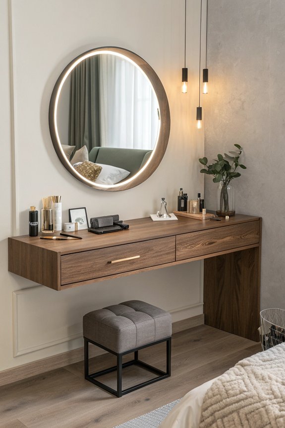 sleek space saving wall designs