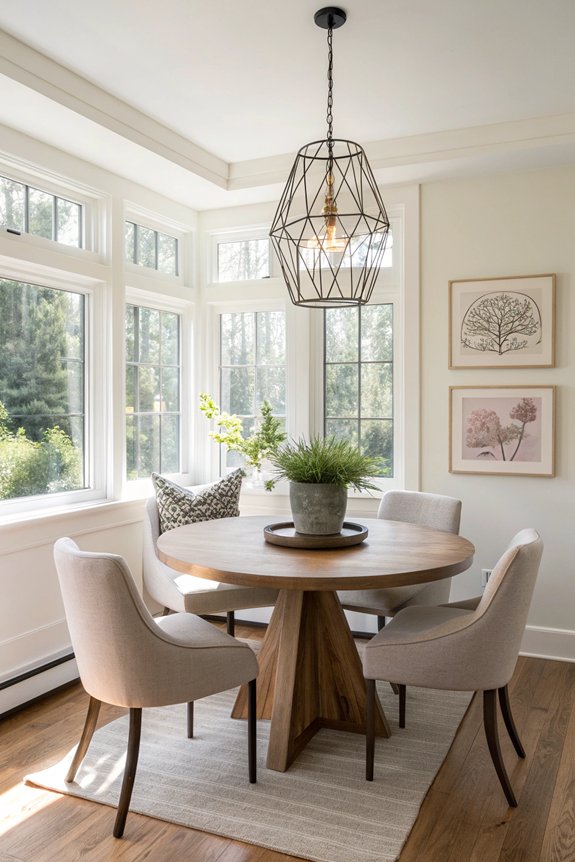 sleek uncluttered serene space